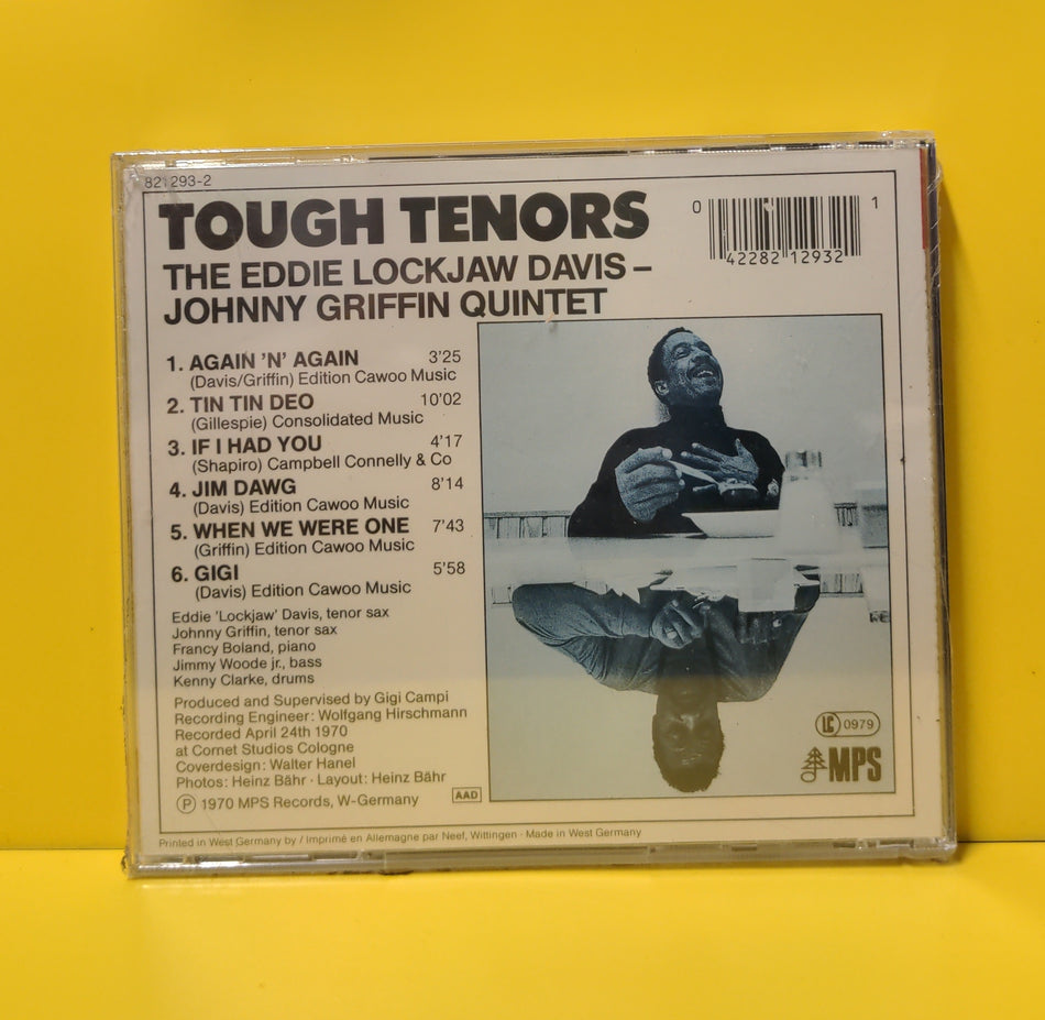 The Eddie Lockjaw Davis-Johnny Griffin Quintet - Tough Tenors - 1988 - 821 293-2 New - Sealed - CDs