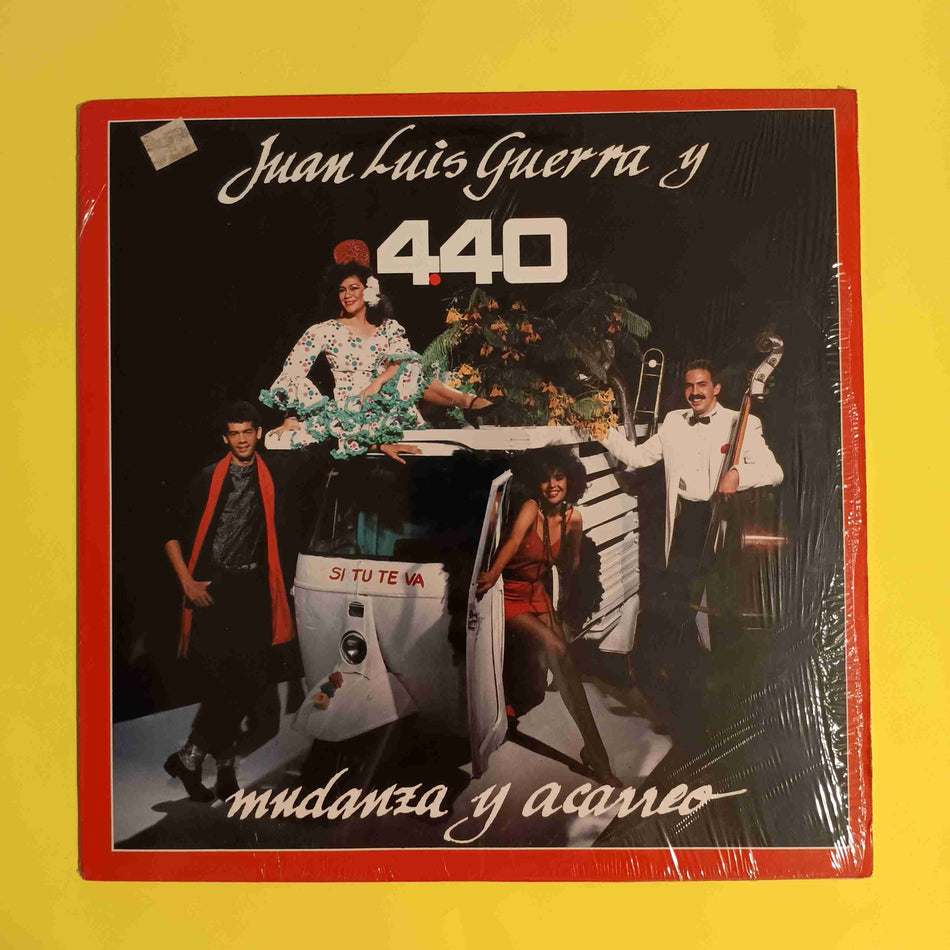 Juan Luis Guerra y 4.40 - Mudanza y Acarreo Dominican Rep Merengue - 1985 - K-91 Used - VG++ - Vinyl