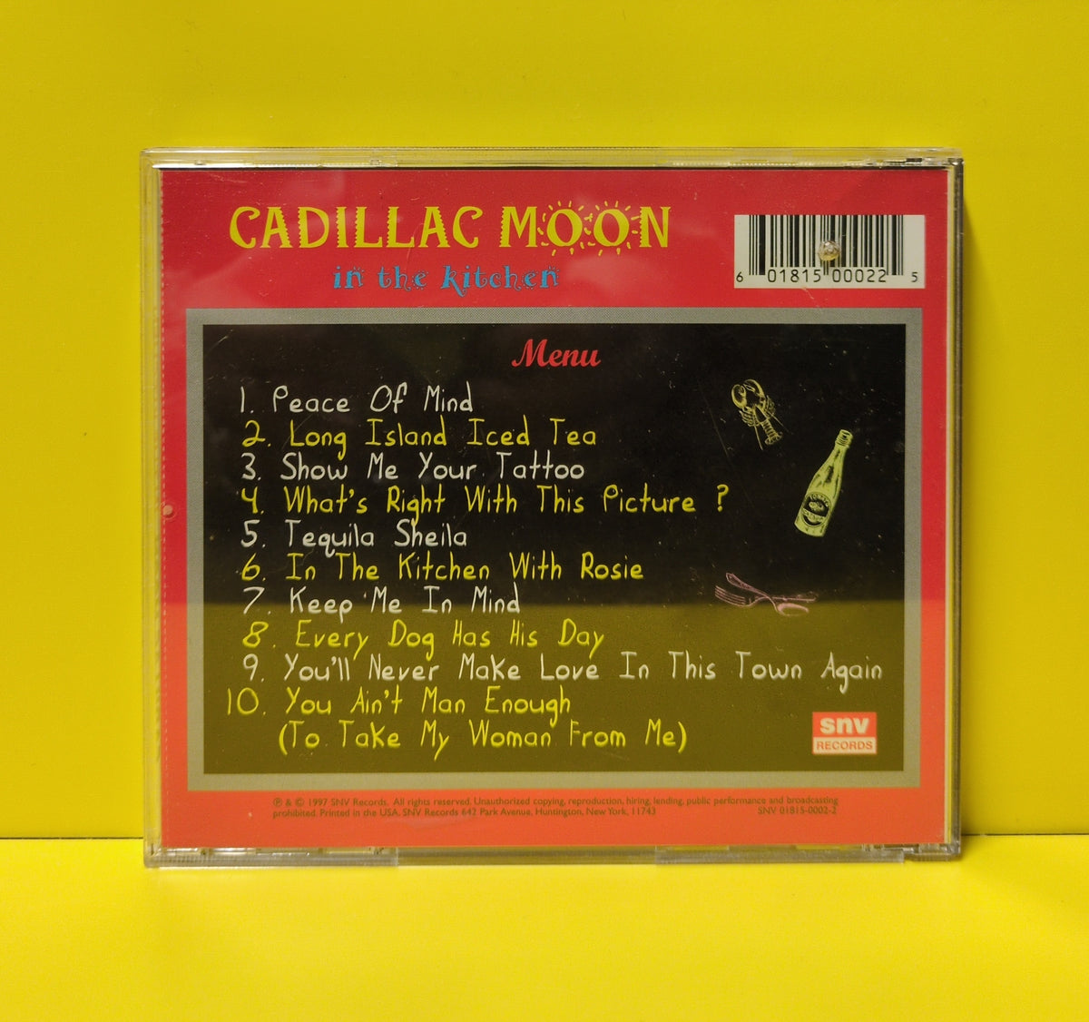Cadillac Moon - In The Kitchen - 1997 - SNV 01815-0002-2 Used - VG++ - CDs - Promo