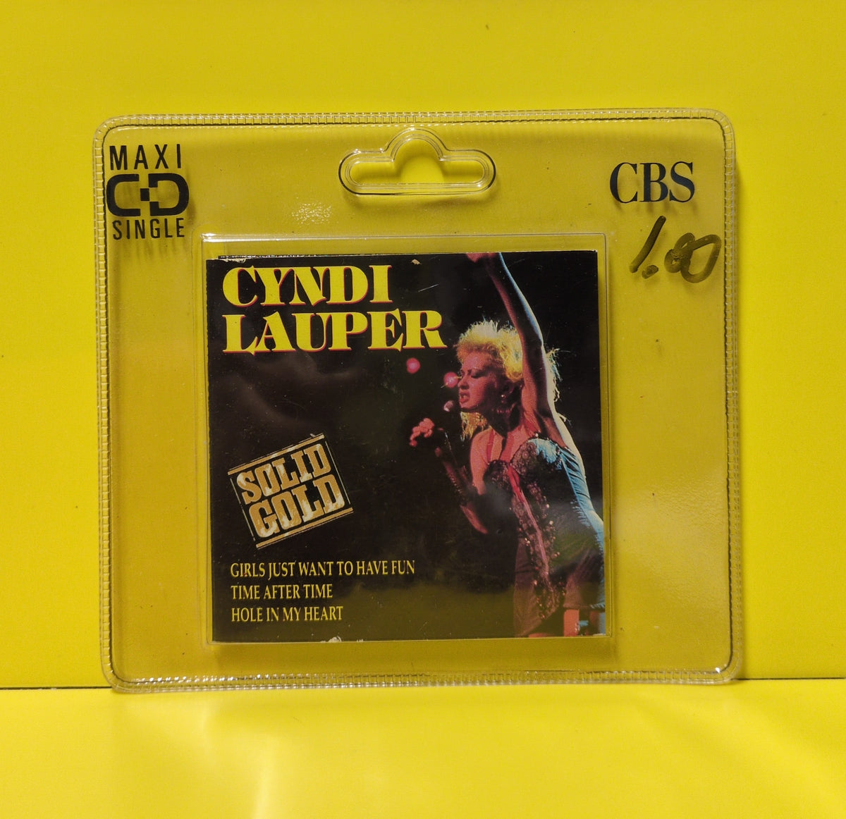 Cyndi Lauper - Girls Just Want To Have Fun / Time After Time / Hole In My Heart - 1990 - 655571 3 Used - EX - CDs - Mini CD - Maxi-Single