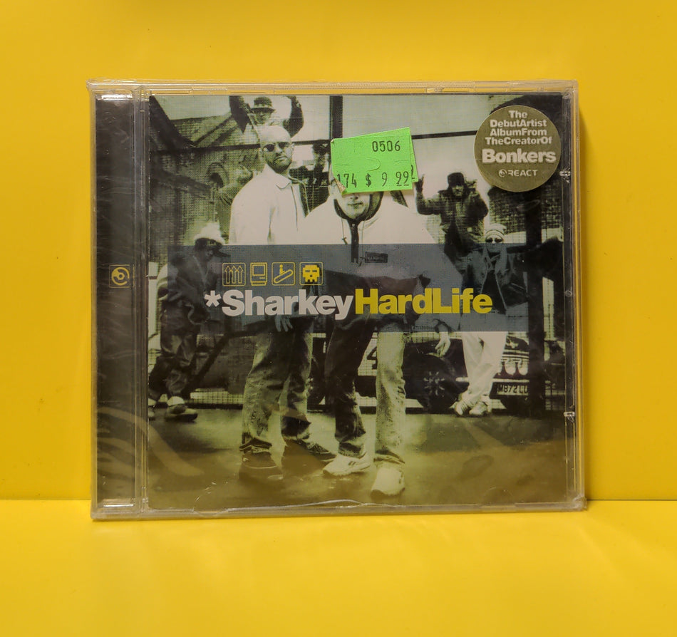 Sharkey - Hard Life - 1998 - REACTCD131 New - Sealed - CDs