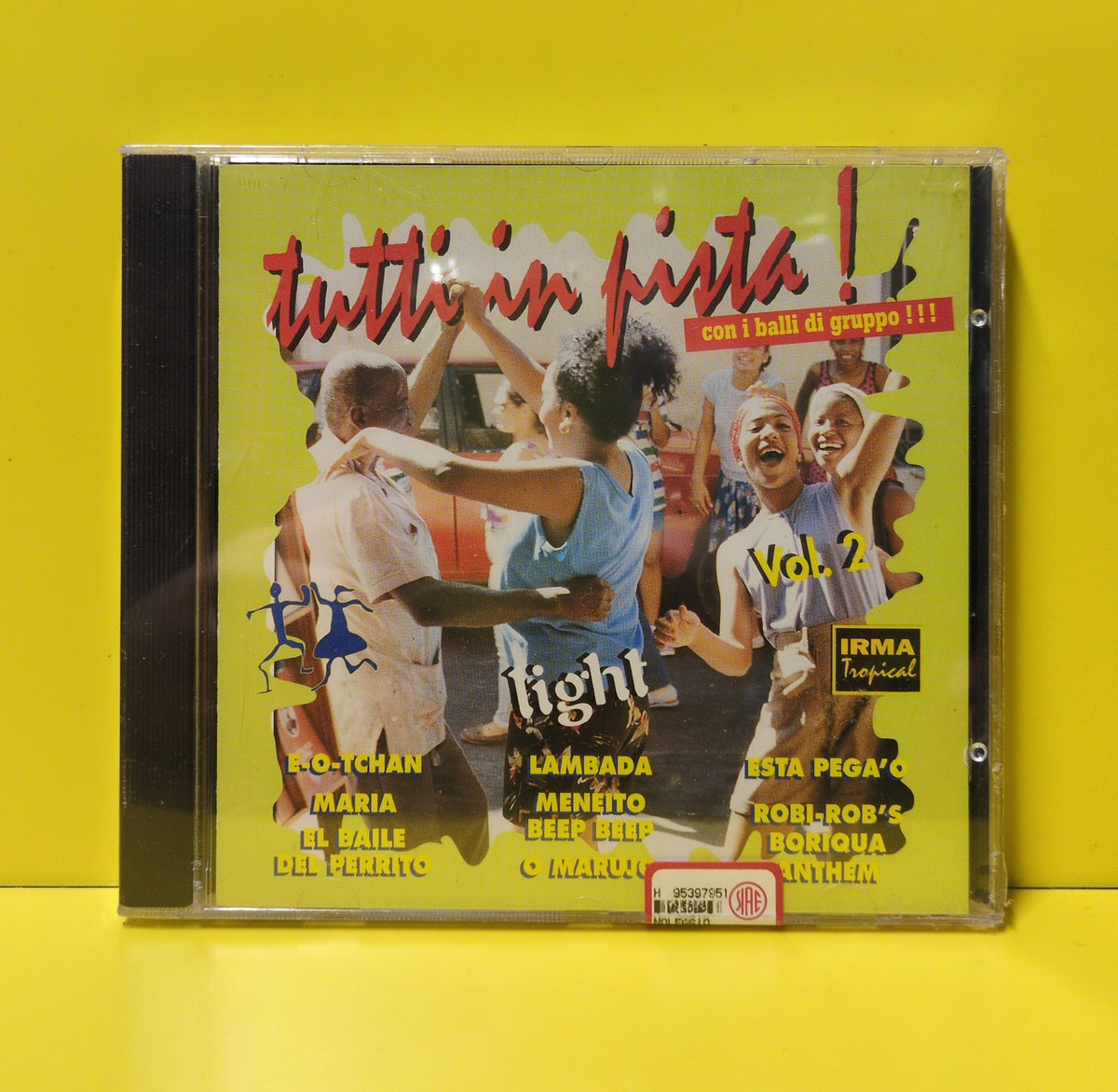 Various  - Tutti In Pista ! Con I Balli Di Gruppo ! ! ! Light Vol. 2 - 1997 - 487880-2 New - Sealed - CDs