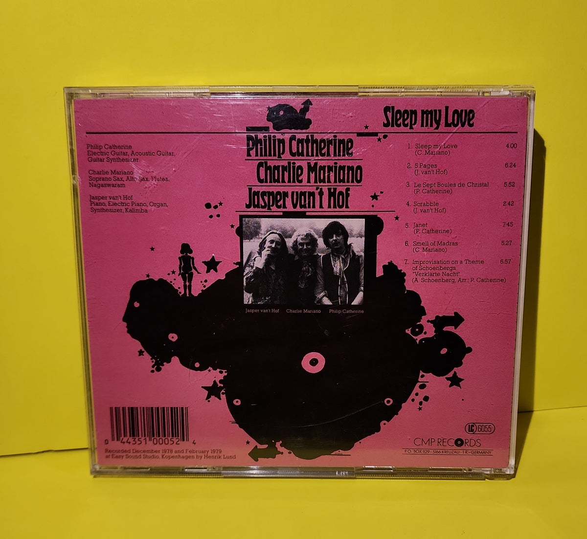 Philip Catherine • Charlie Mariano • Jasper Van't Hof - Sleep My Love - CD 5 Used - EX - CDs
