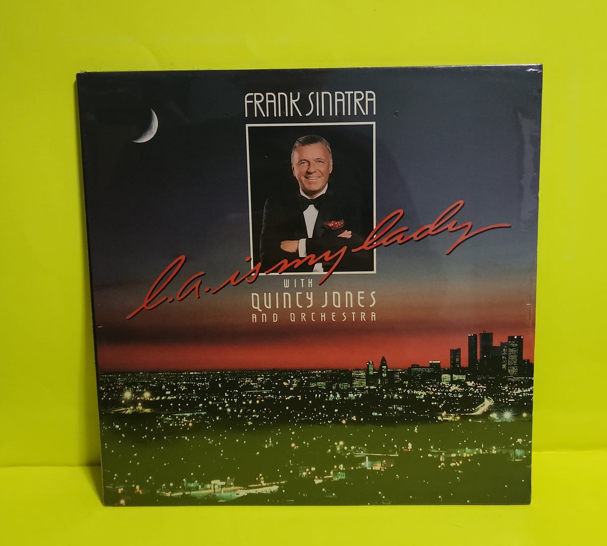 Frank Sinatra With Quincy Jones And Orchestra - L.A. Is My Lady - 1984 - 1-25145 New - Sealed - Vinyl