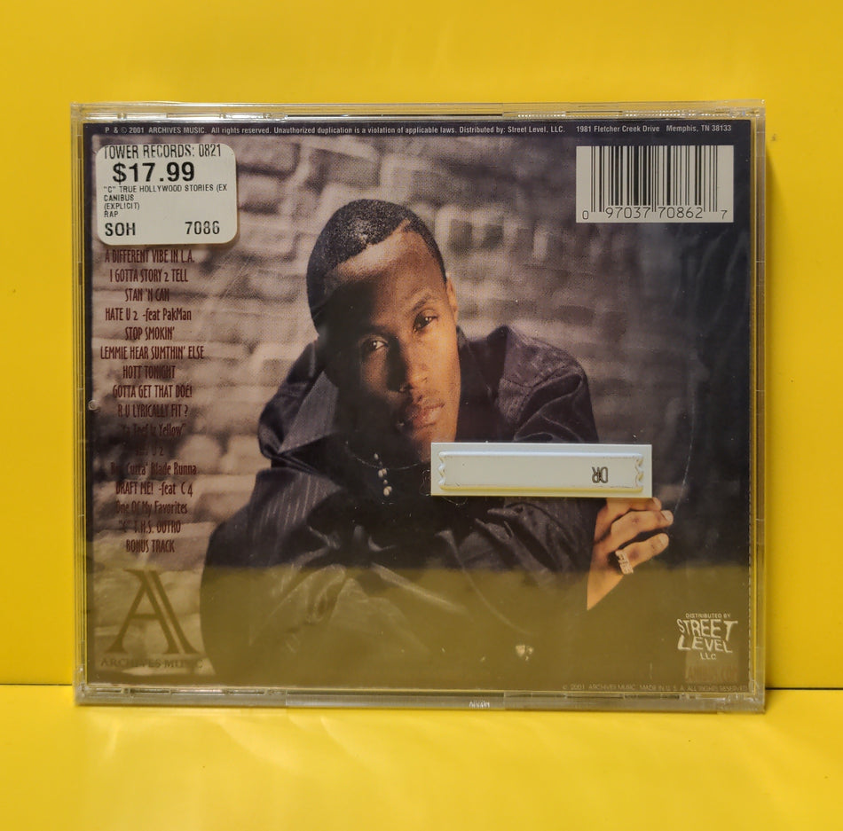 Canibus - "C" True Hollywood Stories - 2001 - ARC 7086 New - Sealed - CDs