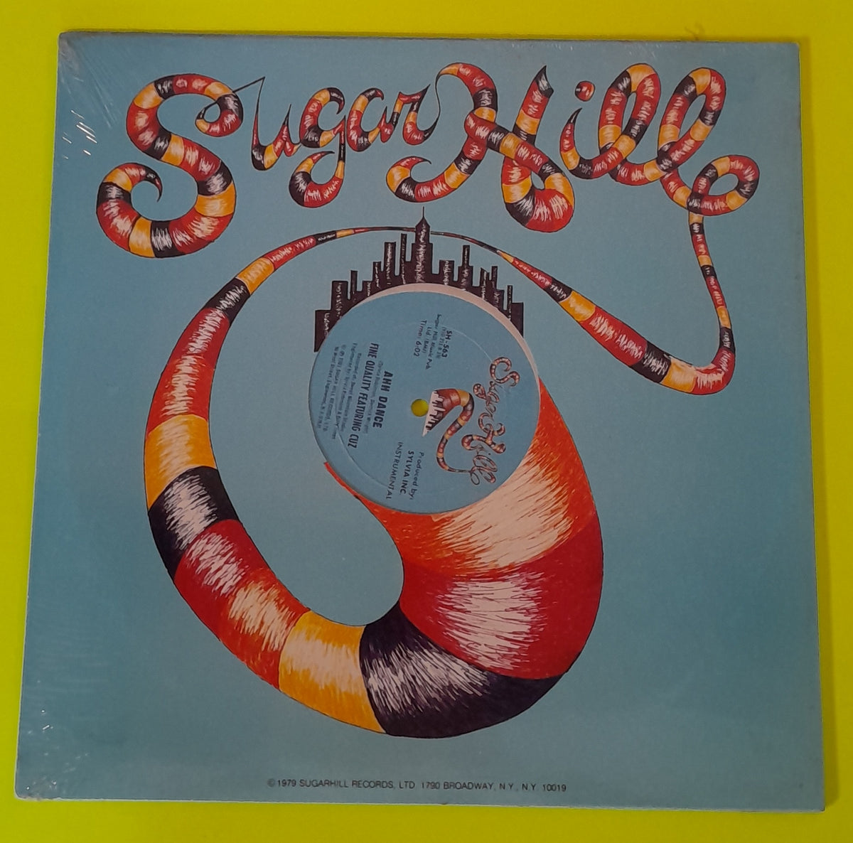 Fine Quality ft. Cuz - Ahh Dance - 1981 - SH-563 New - Sealed - Vinyl