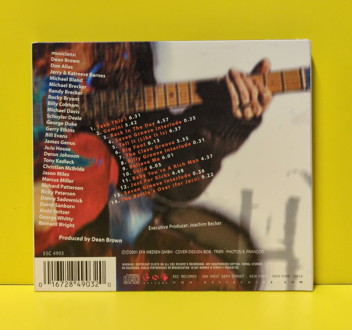 Dean Brown - Here - 2000 - ESC 4903 Used - EX - CDs