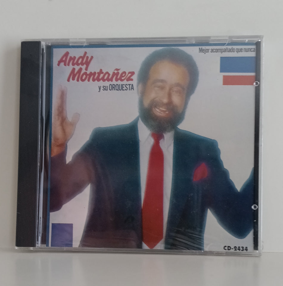 Andy Montañez y su Orquesta - Mejor Acompañado Que Nunca - 1987 - CD 2434 New - Sealed - CDs