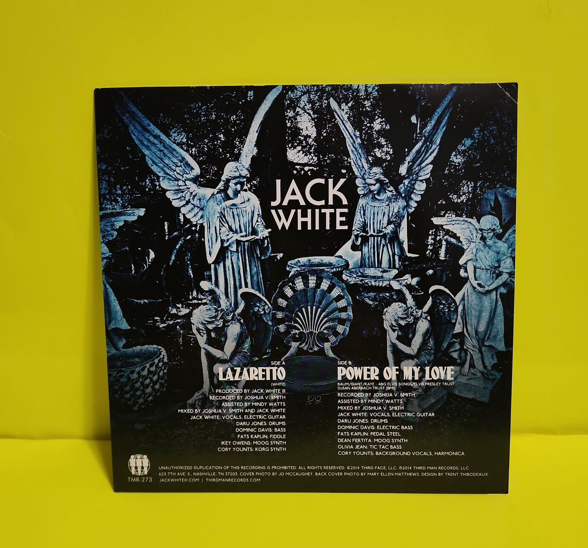 Jack White - 7" Lazaretto  - 2014 - TMR-273 New - NM - Vinyl