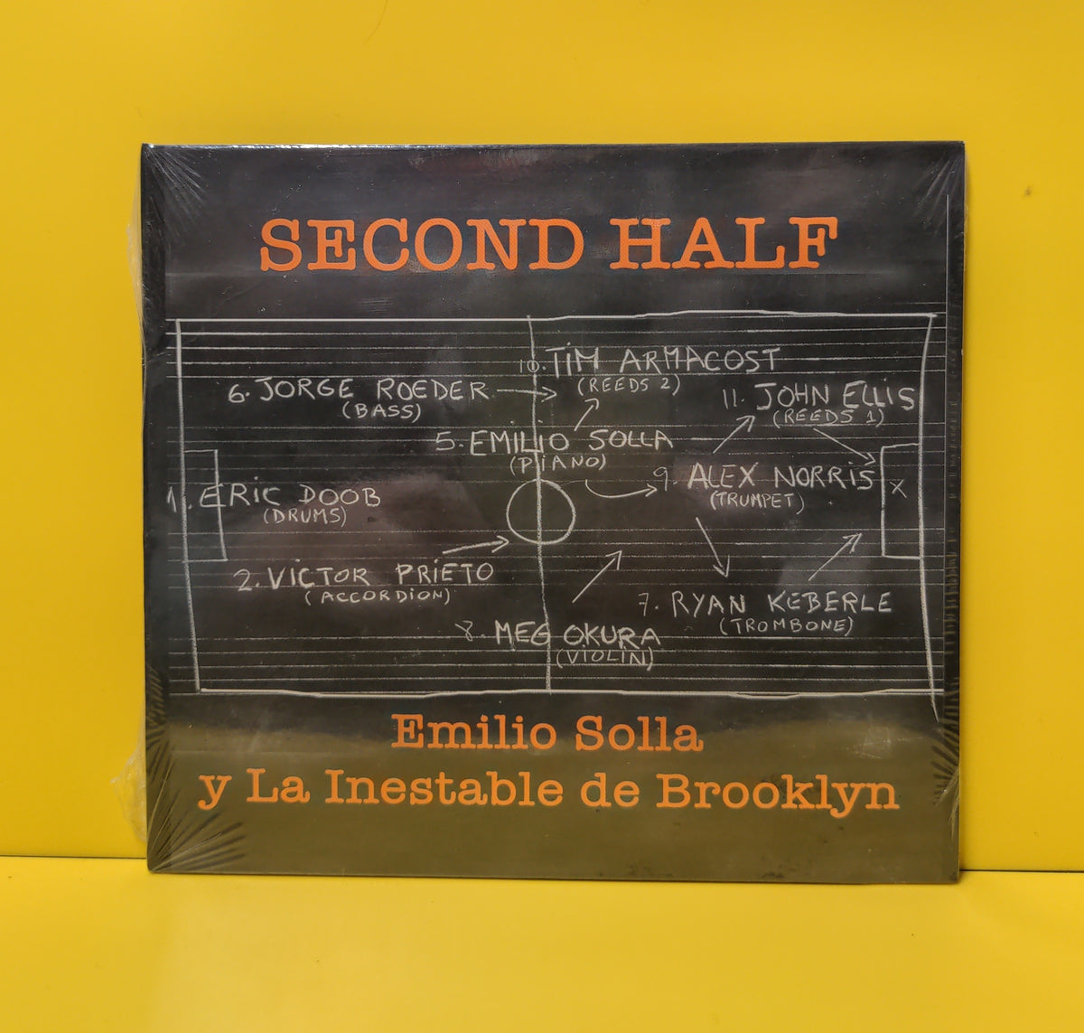 Emilio Solla Y La Inestable de Brooklyn - Second Half - 2014 - New - Sealed - CDs