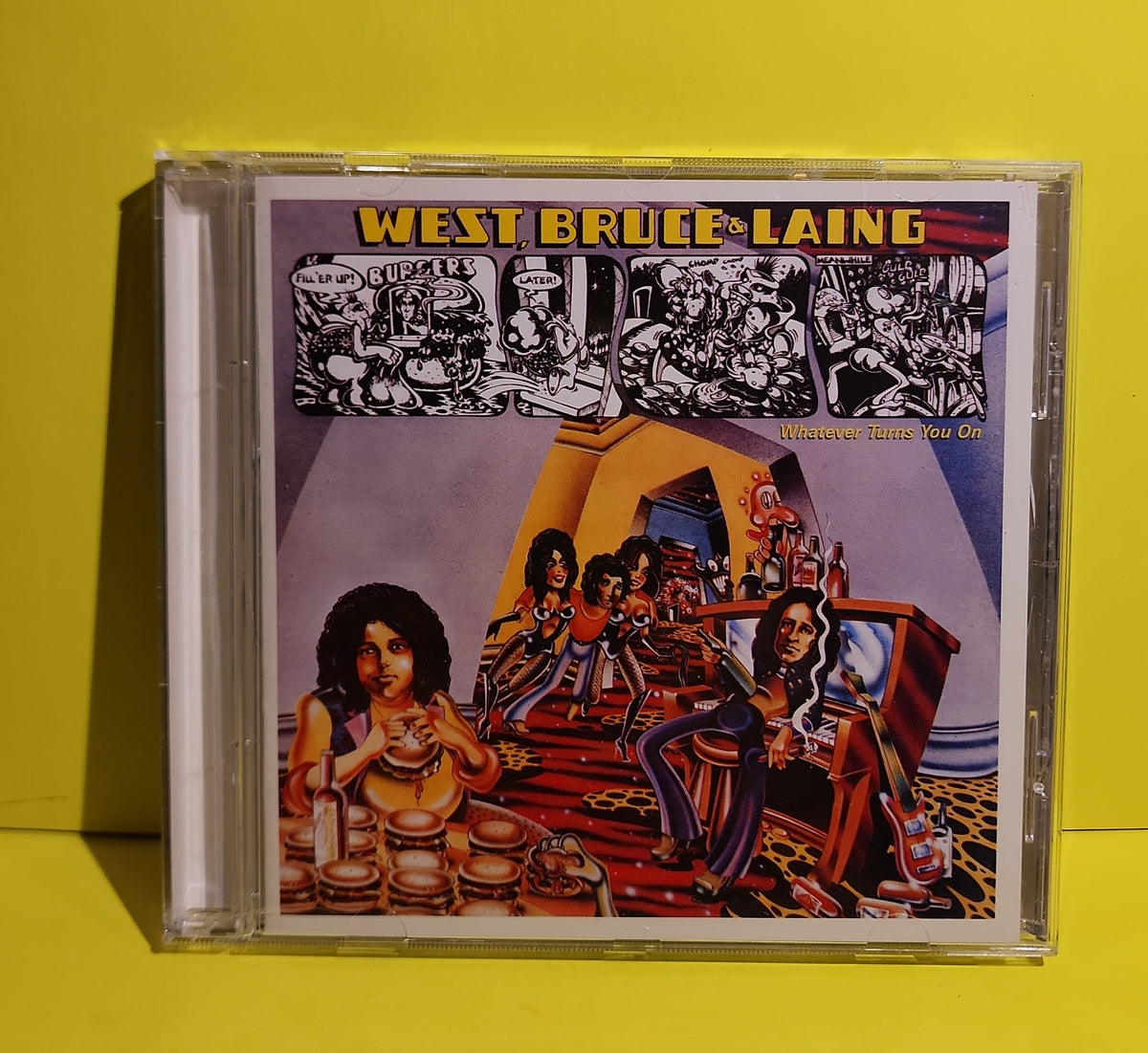 West, Bruce & Laing - Whatever Turns You On - ECLEC 2075 Used - EX - CDs