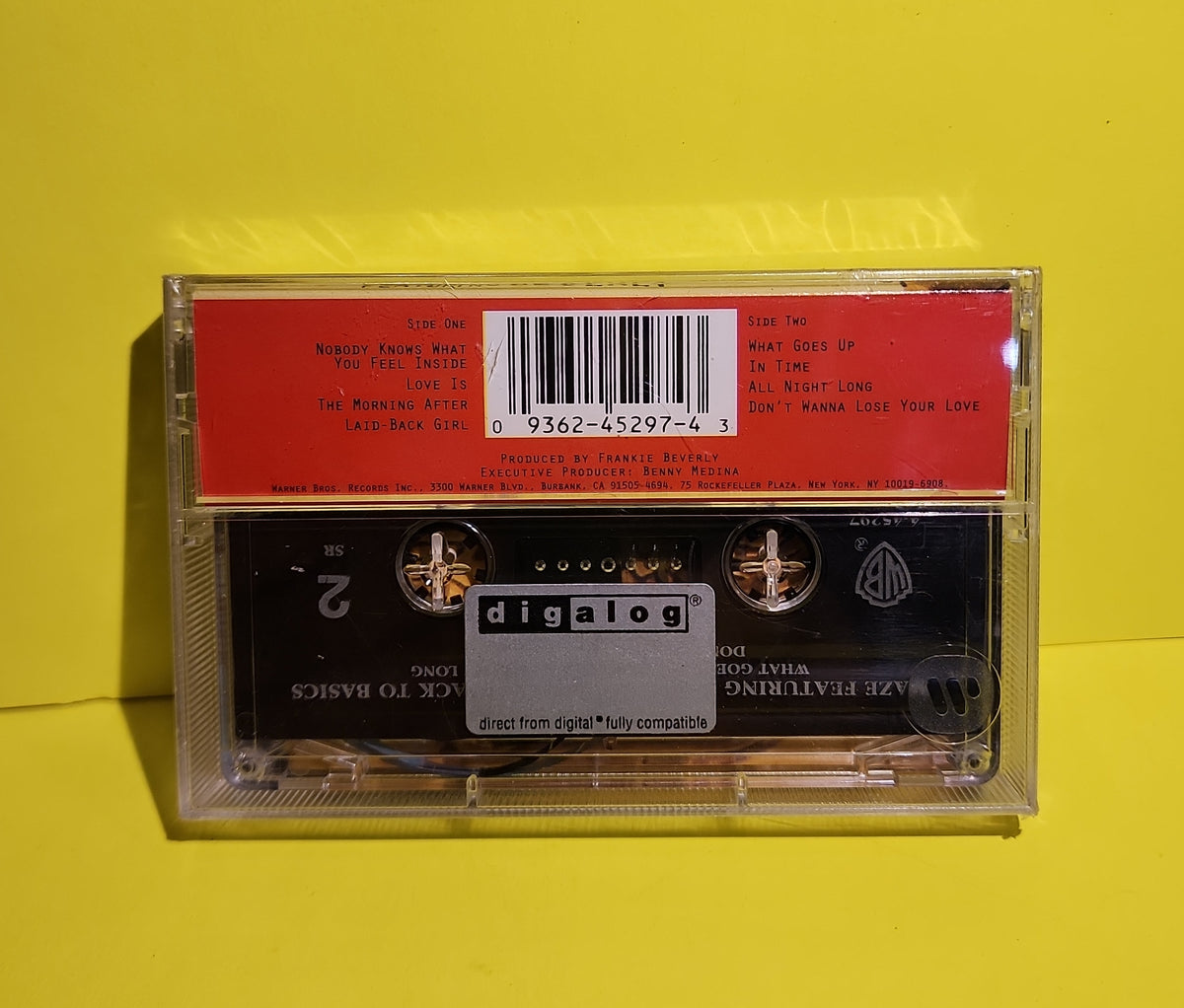 Maze Featuring Frankie Beverly - Back To Basics  - 1993 - 9 45297-4 New - Sealed - Cassettes