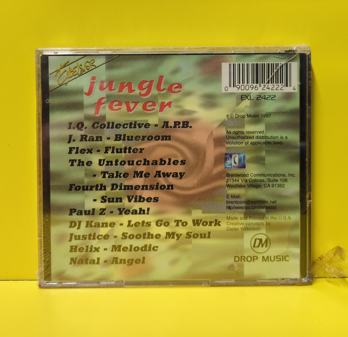 Various - Jungle Fever (The Best Of Drum N Bass) - 1997 - EXL 2422 New - Sealed - CDs