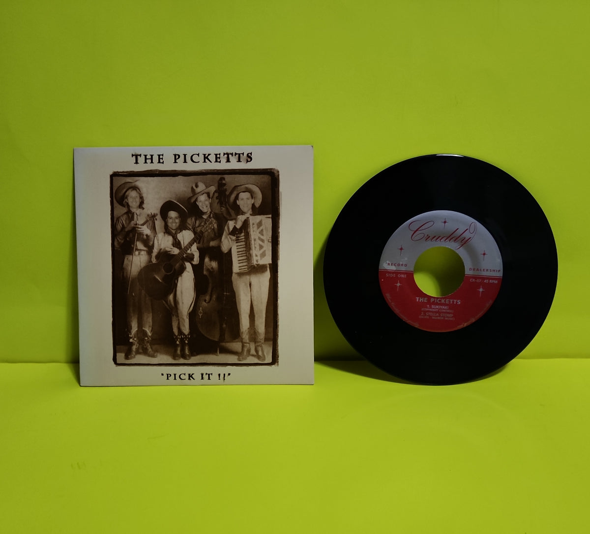 The Picketts - 7" Pick It !! - 1994 - CR-07 New - NM - Vinyl