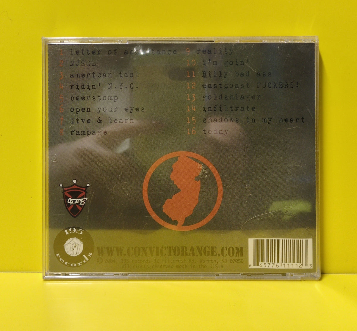 Convict Orange - ... Do Not Pass Go - 2004 - New - Sealed - CDs
