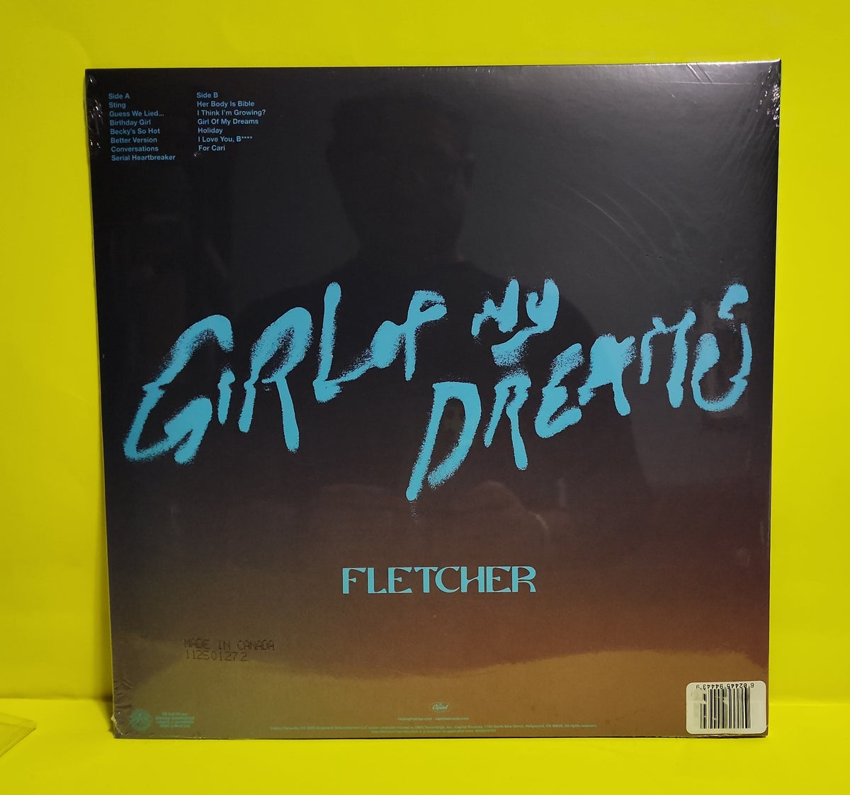 Fletcher  - Girl Of My Dreams - 2022 - B003595701 New - Sealed - Vinyl