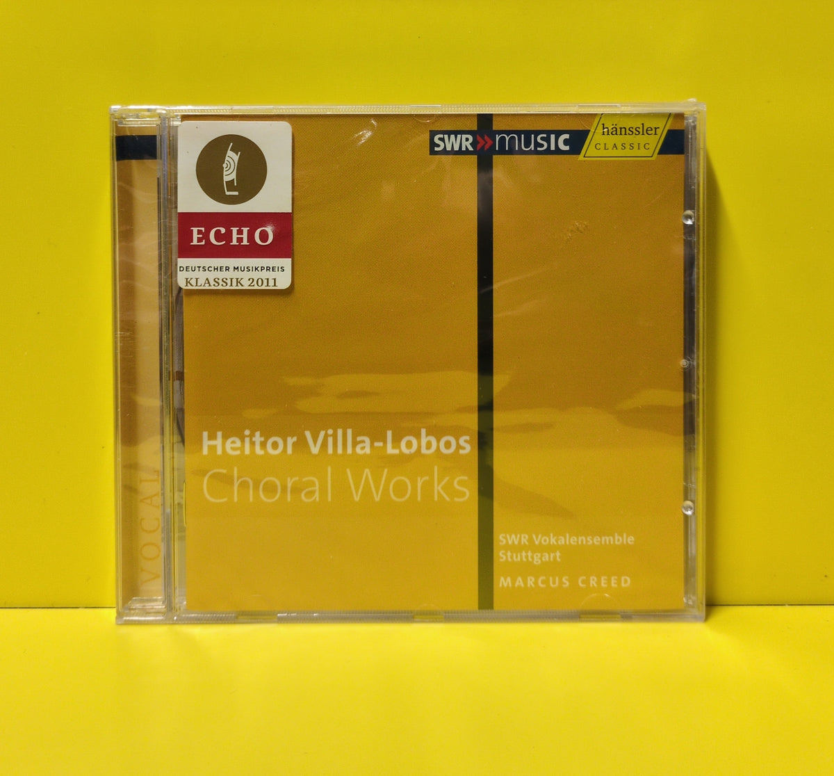 Heitor Villa-Lobos - SWR Vokalensemble Stuttgart, Marcus Creed - 2011 - CD 93.268 New - Sealed - CDs