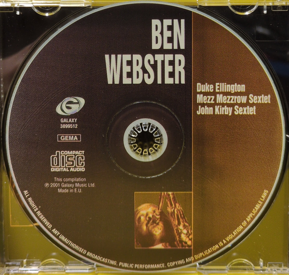Ben Webster, Duke Ellington, Mezz Mezzrow Sextet, John Kirby Sextet - The Trianoon Ballroom Southgate, California Presents Ben Webster, Duke Ellington, Mezz Mezzrow Sextet, John Kirby Sextet - 2001 - 3899512 Used - EX - CDs