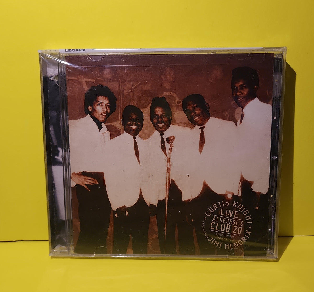 Curtis Knight Featuring Jimi Hendrix - Live At George's Club 20 - 2017 - 88985410162 New - Sealed - CDs