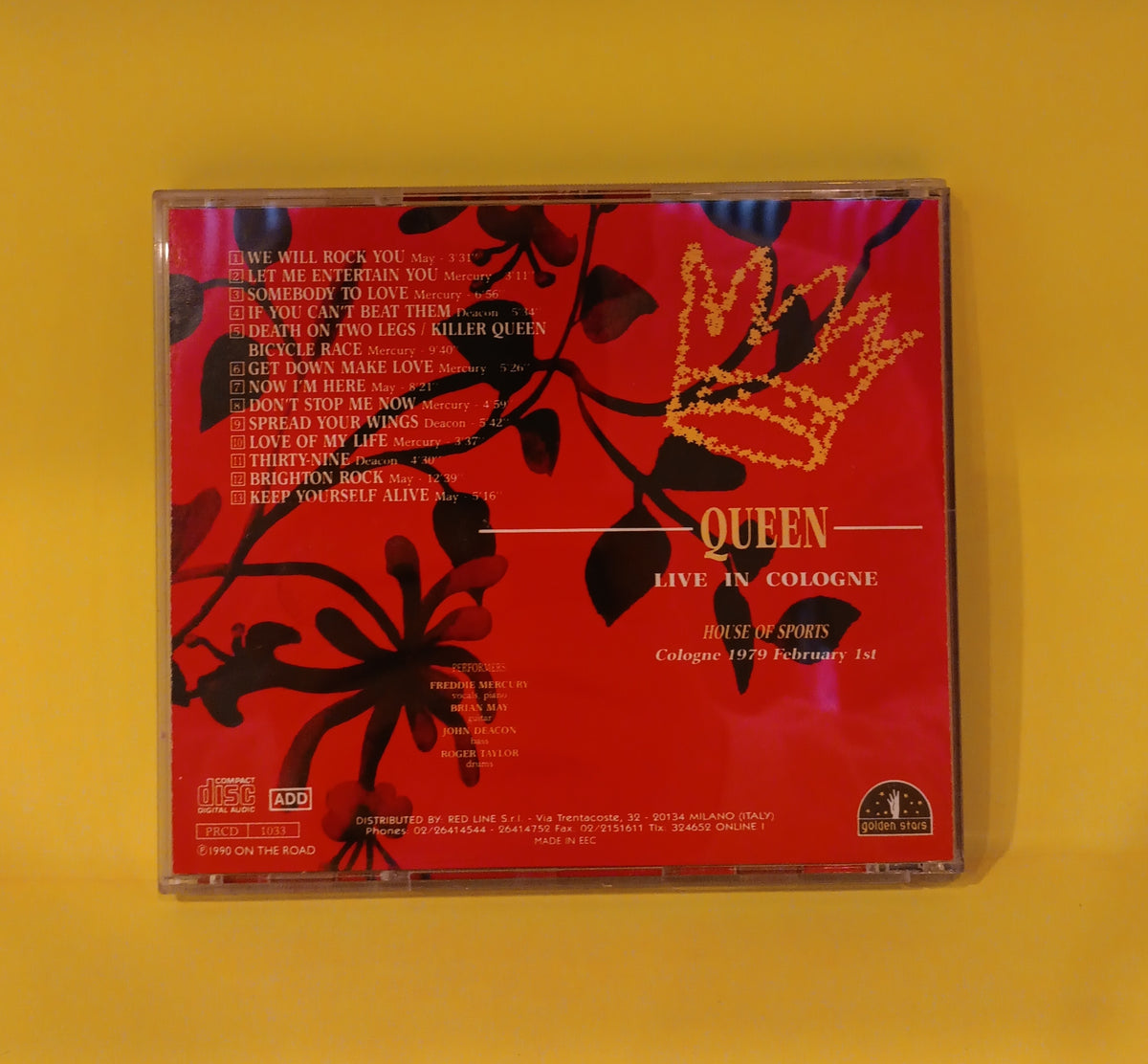 Queen - Live in Cologne - 1990 - PRCD 1033 Used - VG++ - CDs