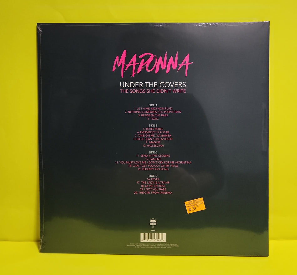 Madonna - Under The Covers (The Songs She Didn't Write) - 2021 - PARA474LPLTD New - Sealed - Vinyl