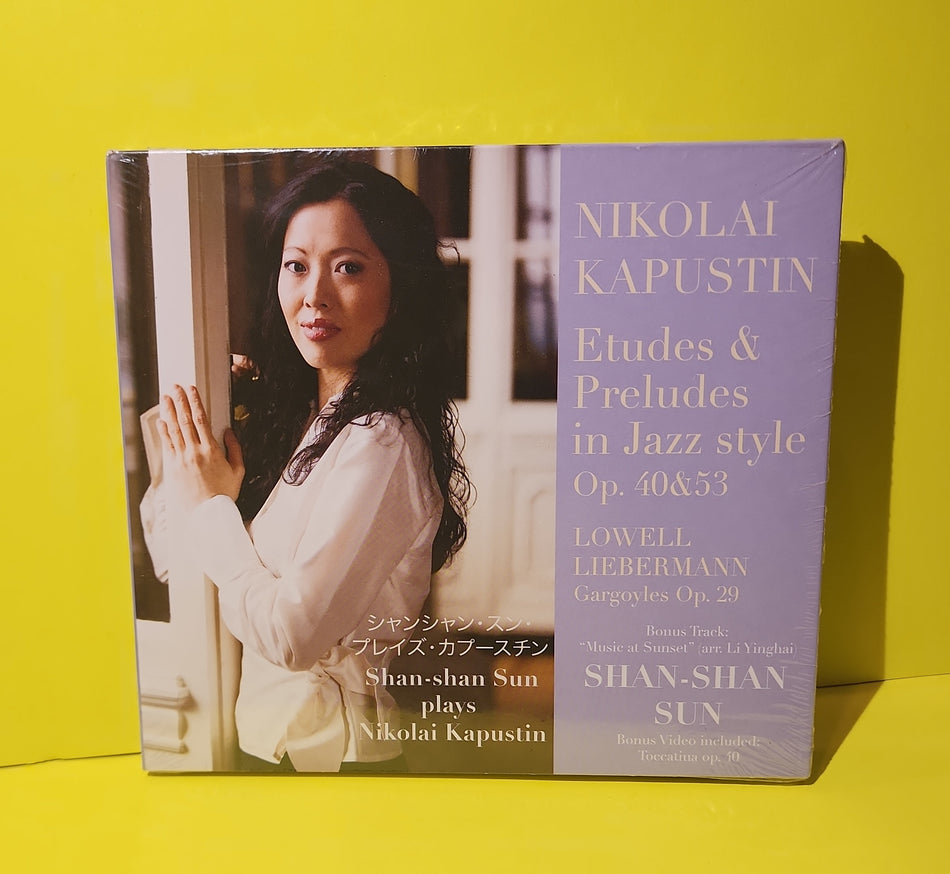 Shan-shan Sun - Shan-shan Sun plays Nikolai Kapustin - 2009 - MFCD0018 New - Sealed - CDs