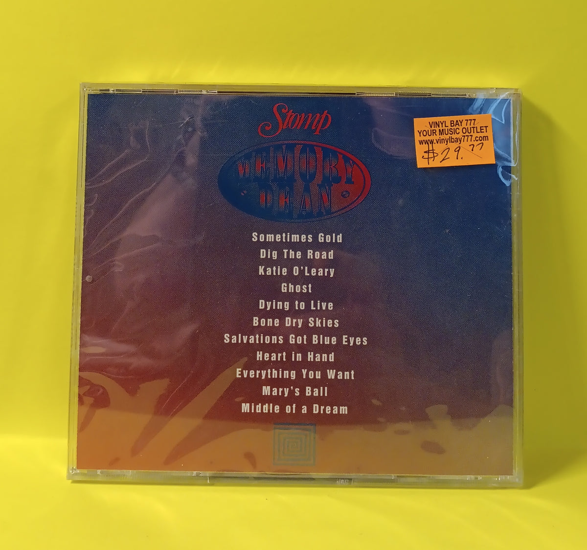 Memory Dean - Stomp - 1995 - New - Sealed - CDs