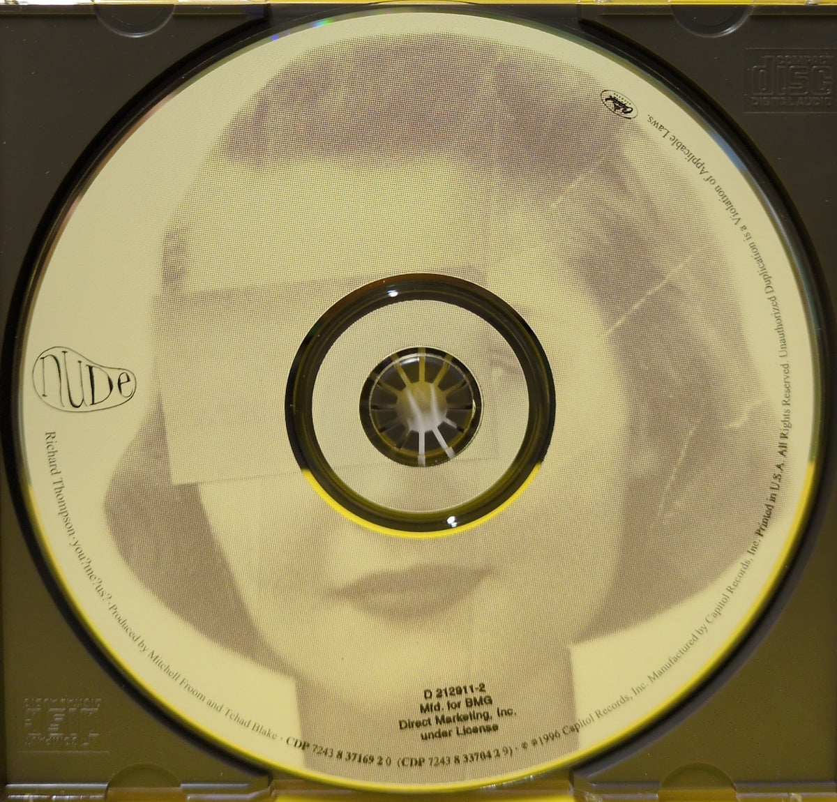 Richard Thompson  - You? Me? US? - 1996 - D 212911 Used - EX - CDs - Record Club Edition - 2xCD Set