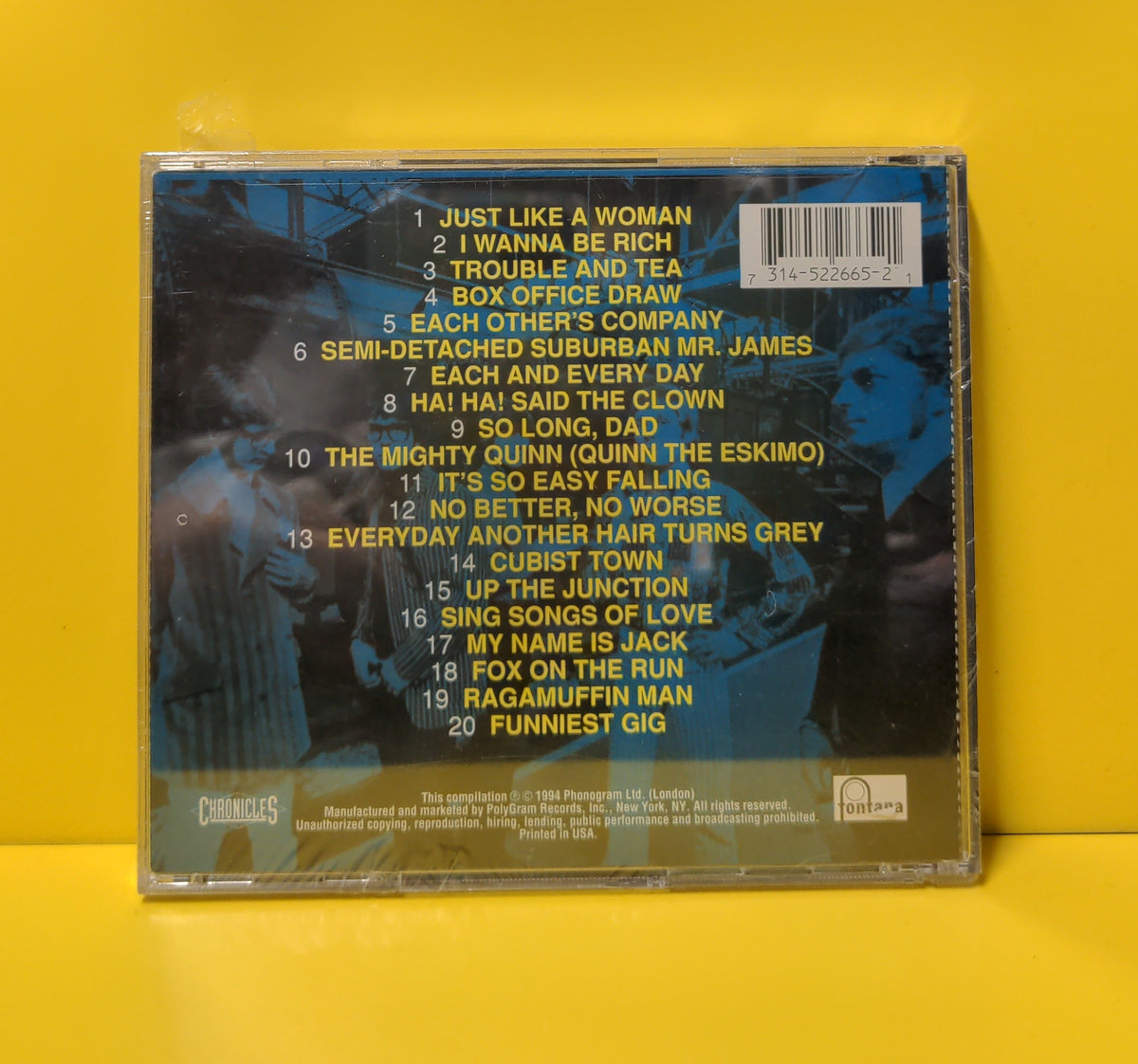 Manfred Mann - Chapter Two: The Best Of The Fontana Years - 1994 - 314 522 665-2 New - Sealed - CDs