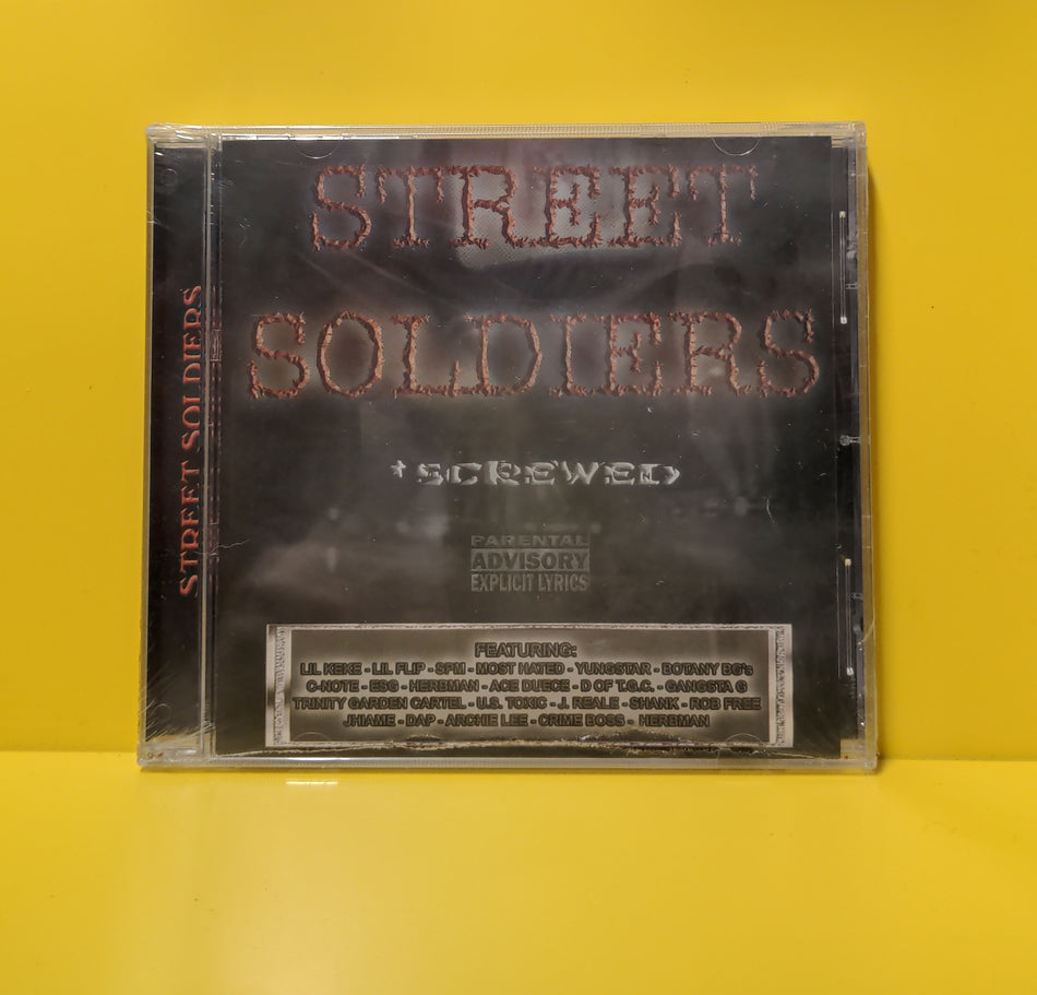 Various - Street Soldiers (*Screwed) - 2002 - New - Sealed - CDs