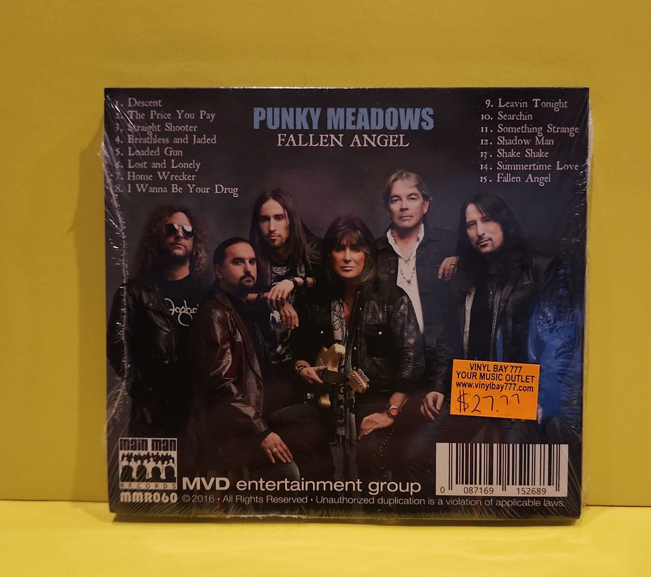 Punky Meadows - Fallen Angel - 2016 - MMR060 New - Sealed - CDs