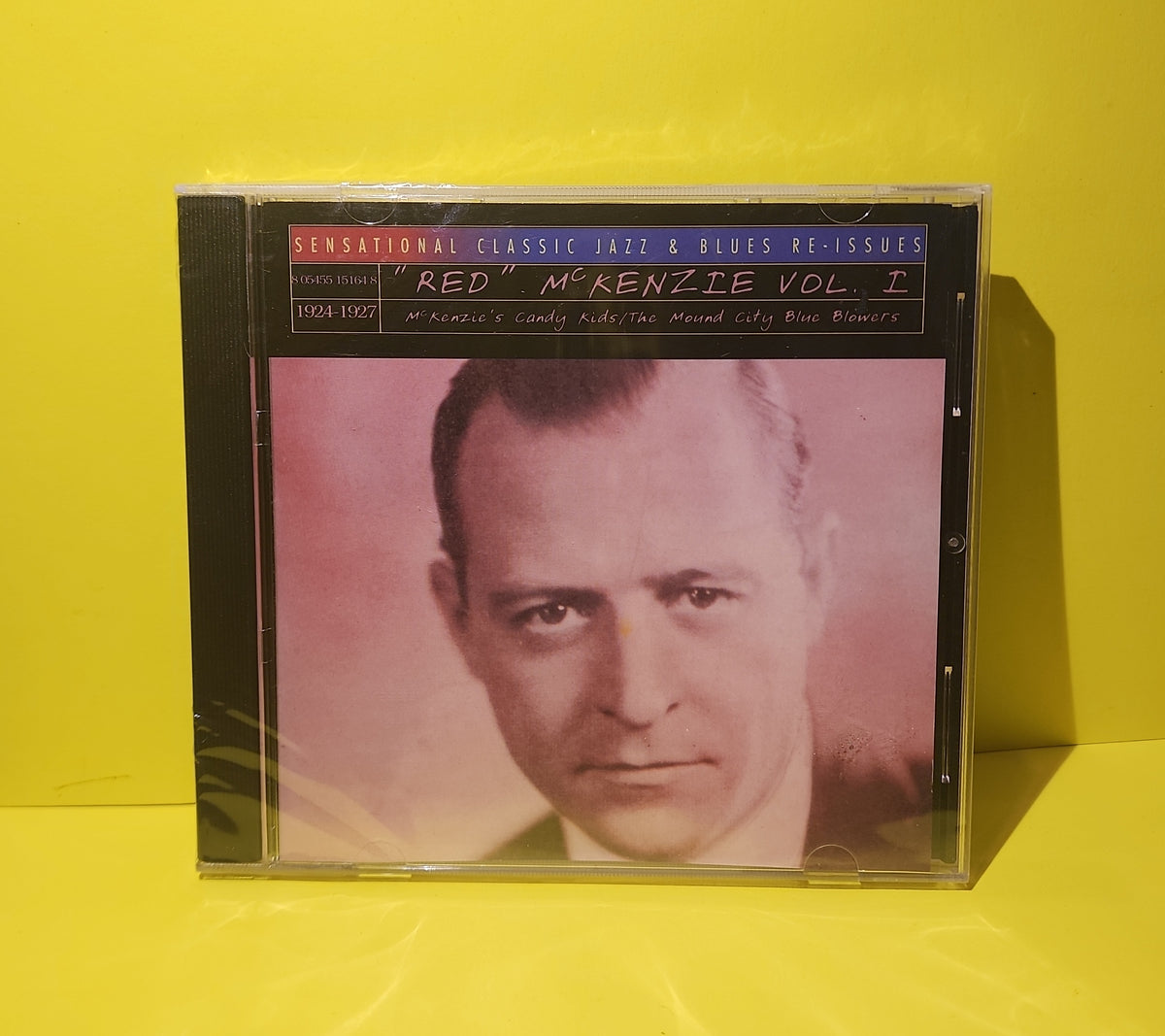 Red McKenzie - Red McKenzie, Volume I: 1924-1927 - 2001 - 8 05455 15164 8 New - Sealed - CDs