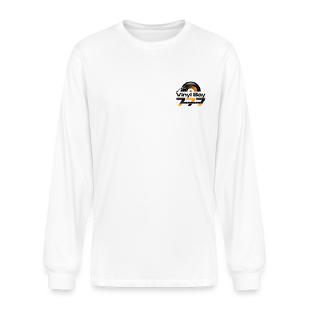 Vinyl Bay 777 White Unisex Organic Long Sleeve T-Shirt - white