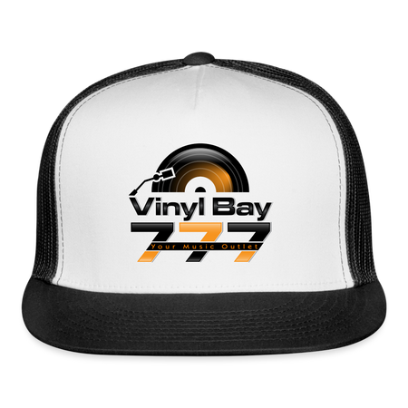 Vinyl Bay 777 Trucker Cap - white/black