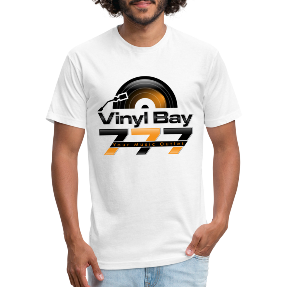 Vinyl Bay 777 T Shirt by Next Level - white