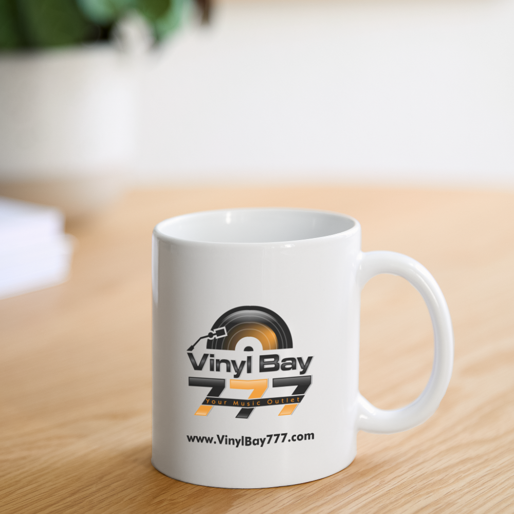 Vinyl Bay 777 Coffee Mug - white