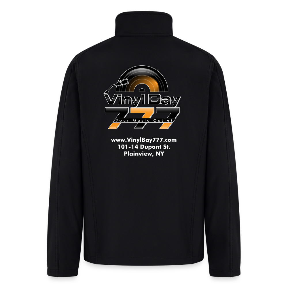 Vinyl Bay 777 Men’s Soft Shell Jacket - black