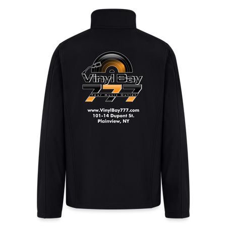 Vinyl Bay 777 Men’s Soft Shell Jacket - black