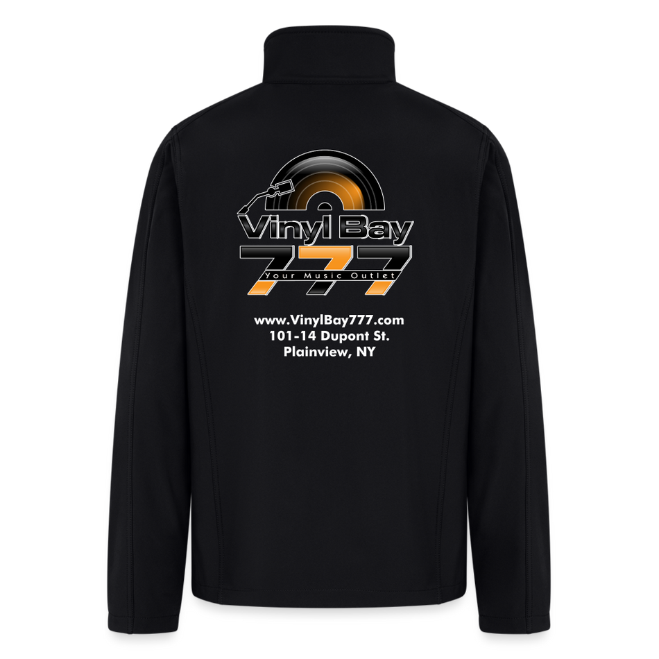 Vinyl Bay 777 Men’s Soft Shell Jacket - black