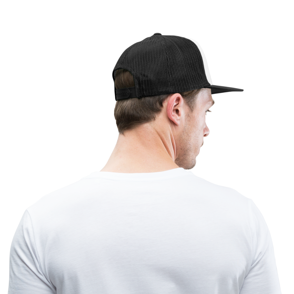 Vinyl Bay 777 Trucker Cap - white/black