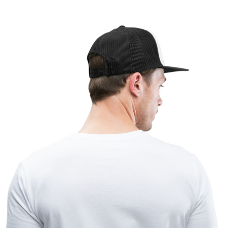 Vinyl Bay 777 Trucker Cap - white/black