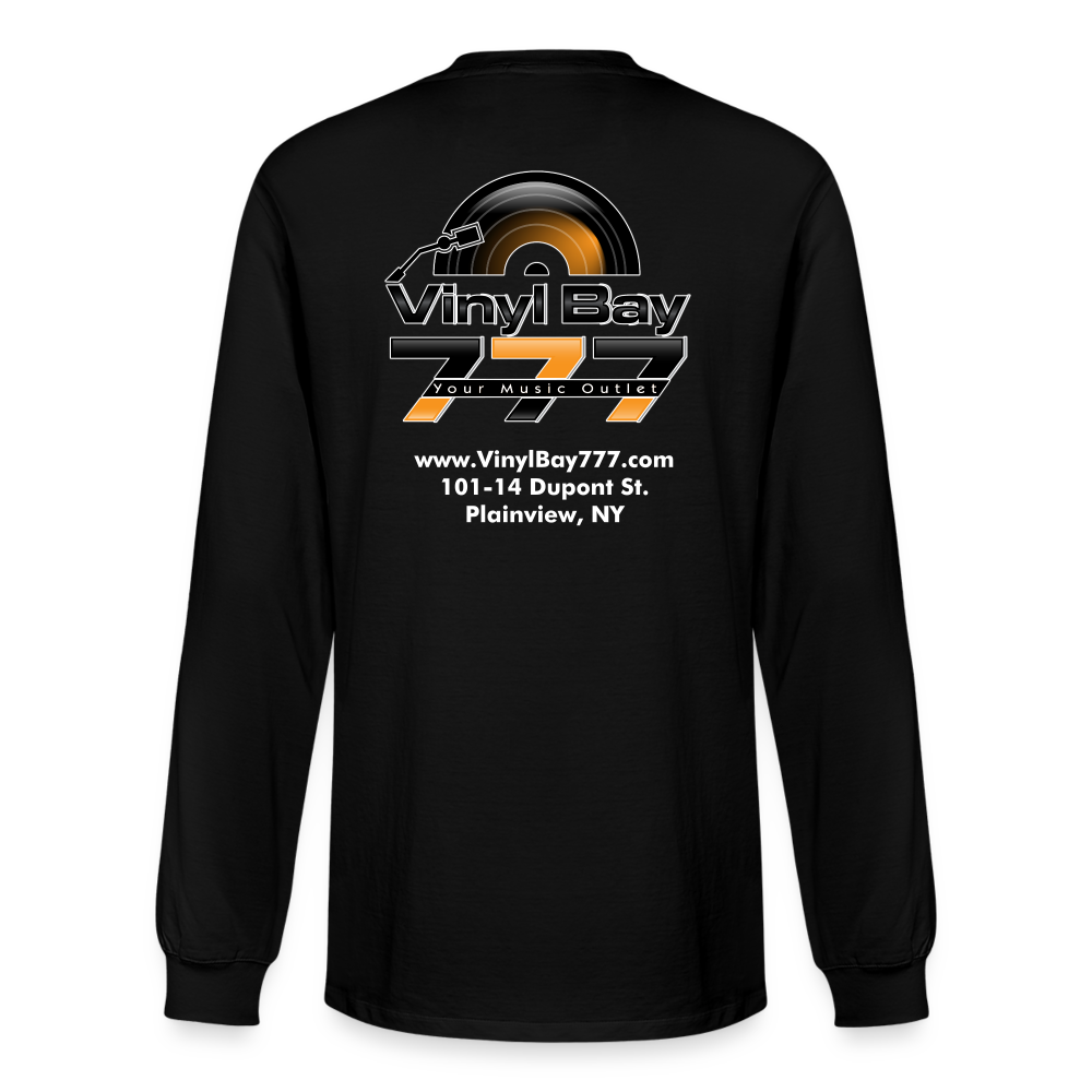 Vinyl Bay 777 Unisex Organic Long Sleeve T-Shirt - black