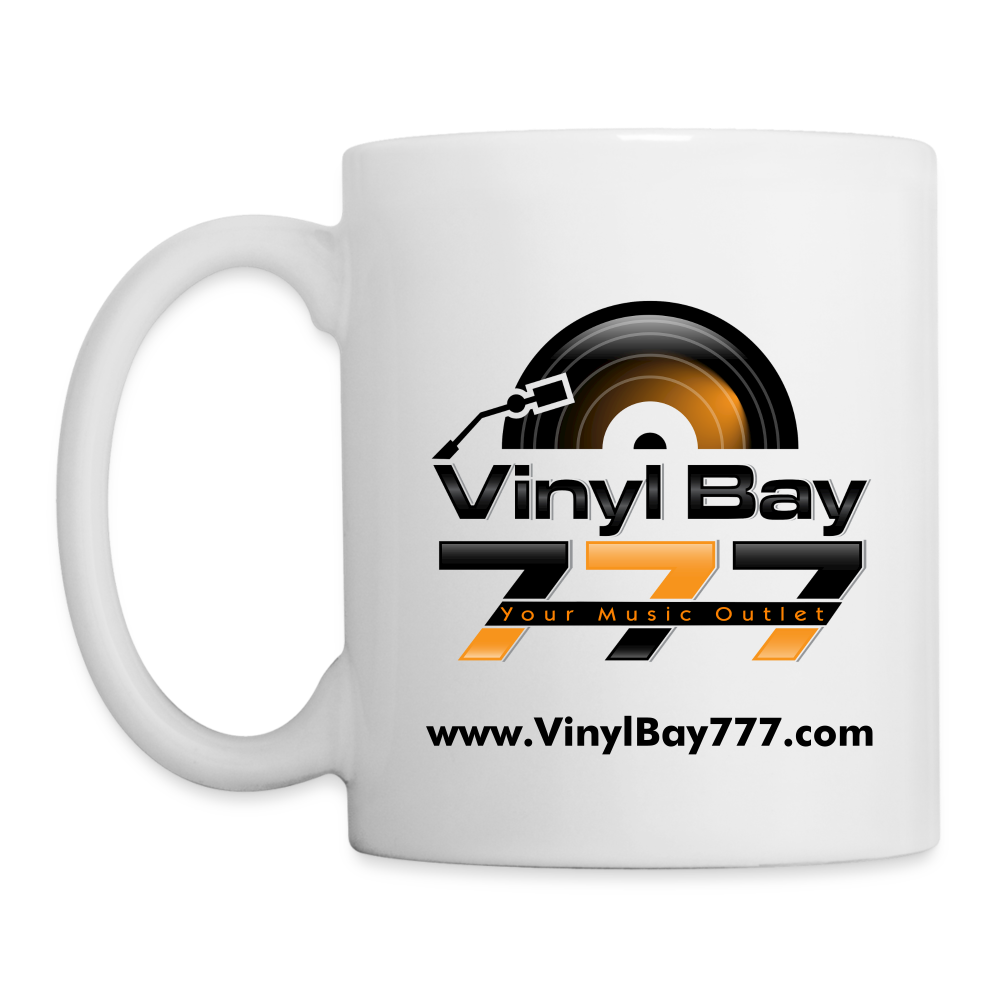 Vinyl Bay 777 Coffee Mug - white