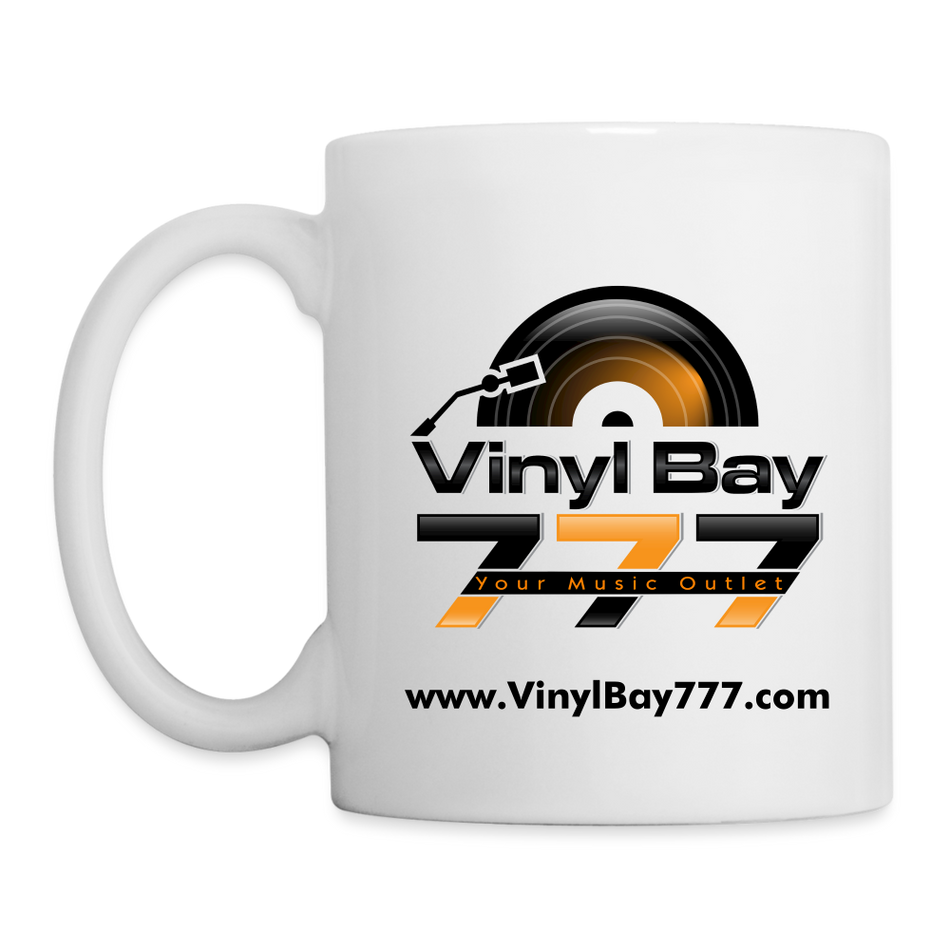 Vinyl Bay 777 Coffee Mug - white