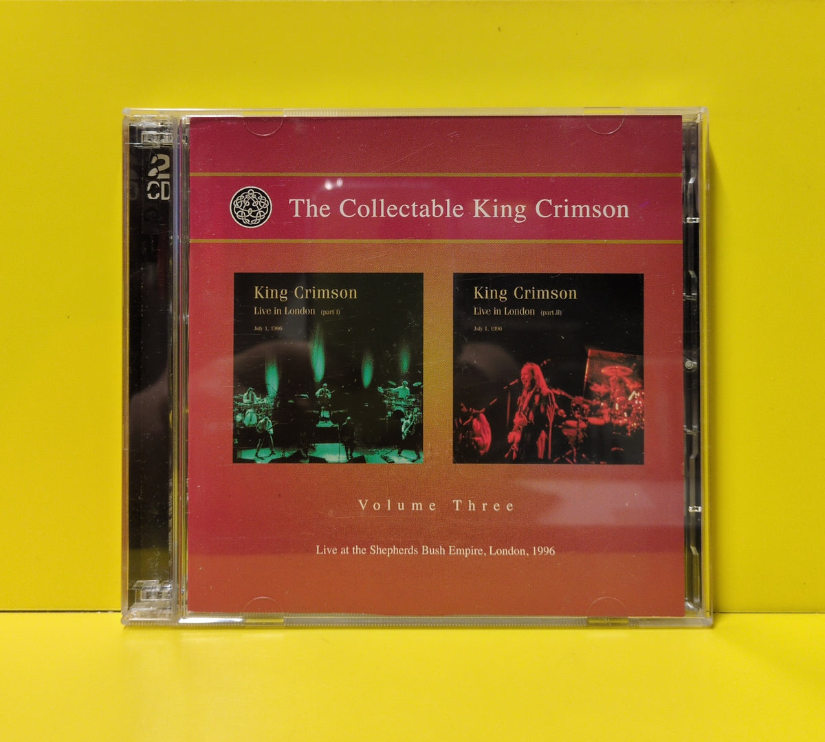 King Crimson - The Collectable King Crimson Volume Three (Live At The Shepherds Bush Empire, London, 1996) - 2008 - DGM5006 Used - VG++ - 2xCD