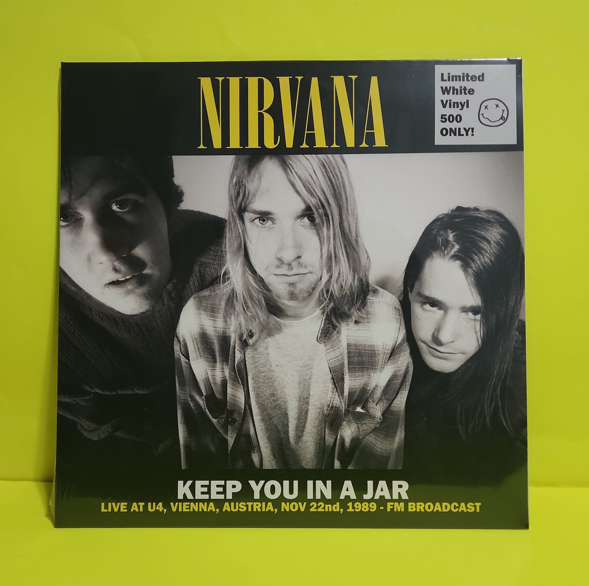 Nirvana - Keep You In A Jar (Live At U4, Vienna, Austria, Nov 22nd, 1989 - 2023 - MIND862 New - Sealed - Vinyl