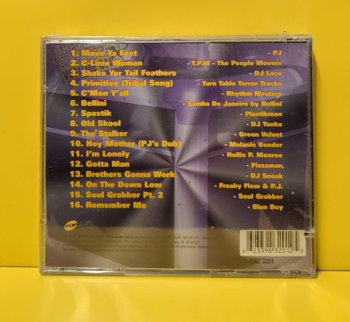 Various - MC Flipside Presents Tripping On Energy - 1997 - PR2 3201 New - Sealed - CDs