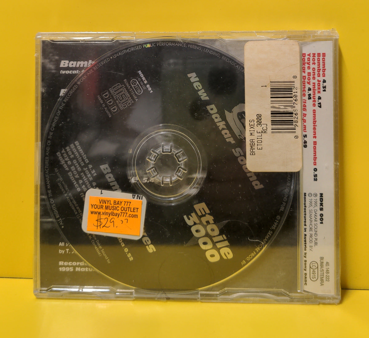 Etoile 3000 - Bamba Mixes - 1995 - 40.148-222 New - Sealed - CDs