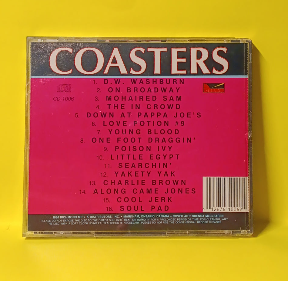 The Coasters - 16 Greatest Hits - 1986 - CD-1006 New - Sealed - CDs