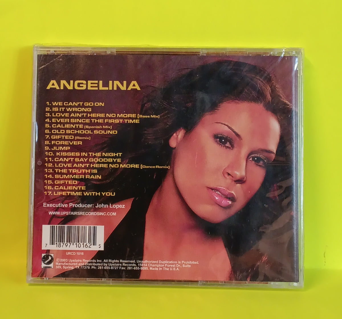 Angelina - Love Ain't Here No More - 2003 - URCD-1016 New - Sealed - CDs